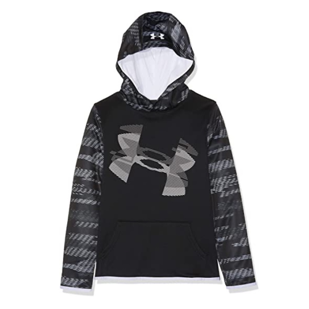 Under Armour Boys' Armour Fleece Sleeve Hoodie